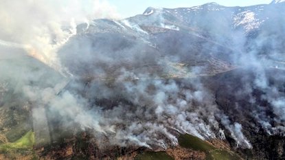 CCOO acusa a la Junta de ocultar incendios activos en el Bierzo CCOO acusa a la Junta de ocultar incendios activos en el Bierzo