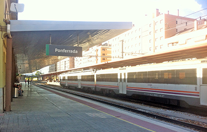 Los grandes retrasos se multiplicaron en 2018 en los trenes con destino Ponferrada Los grandes retrasos se multiplicaron en 2018 en los trenes con destino Ponferrada
